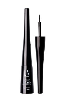 Жидкая подводка для глаз LN Pro Liquid Eyeliner Waterproof Soft Brush водостойкая, с мягкой кисточкой, 101 черная, 3.5 г