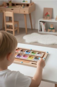 Магнітна дошка - різнобарвний