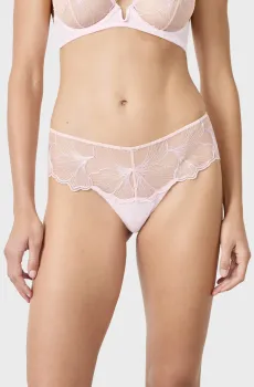 Женские пудровые трусики-хипстеры PRELUDE Розовый S Etam 6553567