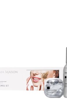 Уценка! Набор для лица Medi-Peel Derma Maison Melanopeel Tox Set (сыворотка, 4*6 мл + пилинг-порошок, 4*2 г)