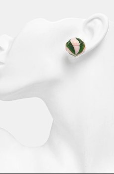 Сережки Fiorucci Striped Mini Lollipop