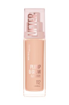 Тональный крем для наполнения и природного сияния кожи лица с SPF 15 Maybelline New York Lifter, 112, 30 мл