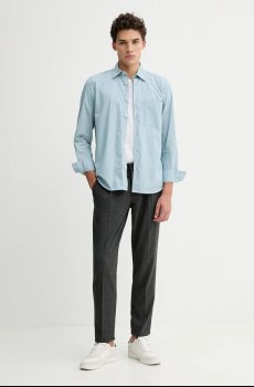 Хлопковая рубашка Marc OPolo