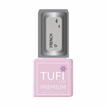 Гель-лак для ногтей Tufi profi Premium French 17 Белый жемчуг, 8 мл Гель-лак для ногтей Tufi profi Premium French 17 Белый жемчуг, 8 мл