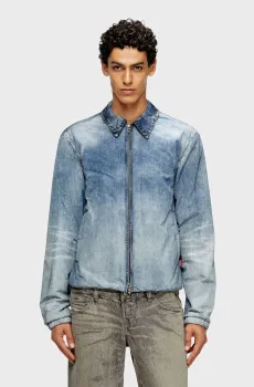 Мужская синяя джинсовая куртка J-ACT Синий 50 Diesel A20608 0QMBH