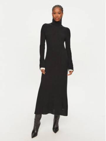 PINKO Трикотажна сукня Highlander 104470 A278 Чорний Regular Fit PINKO Трикотажна сукня Highlander 104470 A278 Чорний Regular Fit