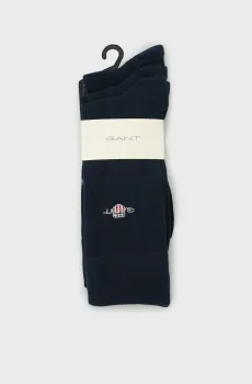 Мужские темно-синие носки (3 пары) SHIELD SOCKS Синий 40-42 Gant 9960270