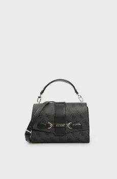 Женская темно-серая сумка с узором Серый ONESIZE Guess HWSG9500200