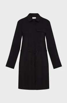 Женское черное платье SHIRT DRESS Черный S Calvin Klein K20K206616