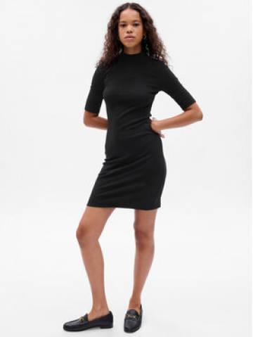 Gap Трикотажна сукня 792860-01 Чорний Slim Fit Gap Трикотажна сукня 792860-01 Чорний Slim Fit