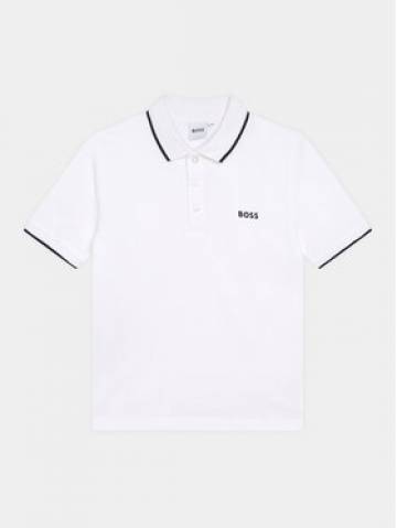 Boss Поло J25P26 D Білий Regular Fit Boss Поло J25P26 D Білий Regular Fit