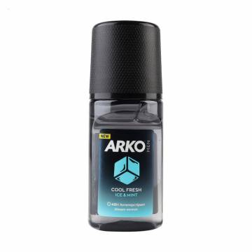Шариковый антиперспирант ARKO Men Сool Fresh Ice & Mint мужской, 50 мл Шариковый антиперспирант ARKO Men Сool Fresh Ice & Mint мужской, 50 мл
