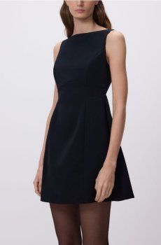 Reserved - Сукня-міні - чорний - 463IM-99X