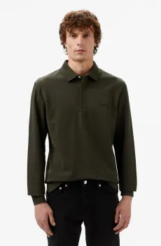Мужское зеленое поло Зеленый L Lacoste PH2481L7A