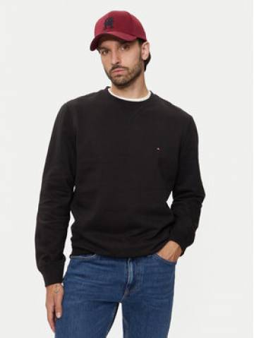 Tommy Hilfiger Світшот Essential MW0MW37232 Чорний Regular Fit Tommy Hilfiger Світшот Essential MW0MW37232 Чорний Regular Fit