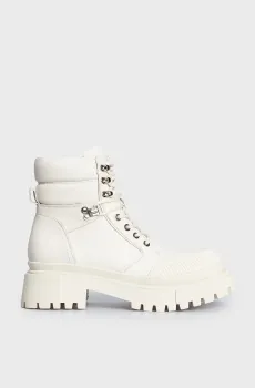 Женские белые кожаные хайкеры Harlow Белый 38 PRPY PRFPT0021W