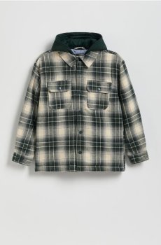 Reserved - Картата shacket - різнобарвний - PL622-MLC