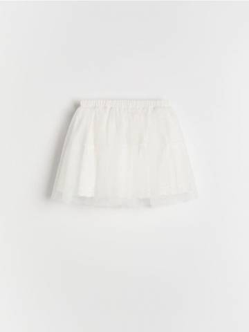 Reserved - GIRLS` SKIRT - кремовий - 209EH-01X Reserved - GIRLS` SKIRT - кремовий - 209EH-01X
