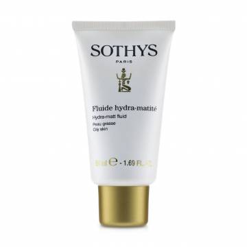 Увлажняющий матирующий флюид для лица Sothys Hydra-Matt Fluid для жирной кожи, 50 мл Увлажняющий матирующий флюид для лица Sothys Hydra-Matt Fluid для жирной кожи, 50 мл