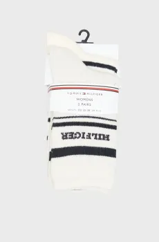 Женские носки (2 пары) HILFIGER Разноцветный 39-42 Tommy Hilfiger 701236457