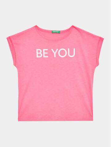 United Colors Of Benetton Футболка 3096C10C1 Рожевий Regular Fit United Colors Of Benetton Футболка 3096C10C1 Рожевий Regular Fit