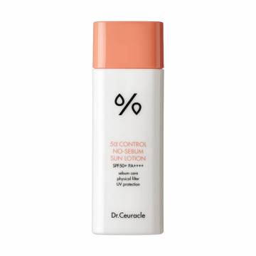 Матирующий солнцезащитный лосьон для лица Dr.Ceuracle 5a Control No-sebum Sun Lotion SPF50+ PA++++, 50 мл Матирующий солнцезащитный лосьон для лица Dr.Ceuracle 5a Control No-sebum Sun Lotion SPF50+ PA++++, 50 мл