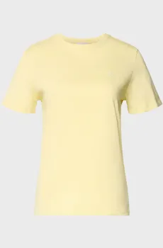 Женская желтая футболка MONOGRAM Желтый L Calvin Klein Jeans LV047B224G