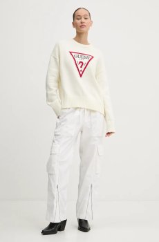 Хлопковый свитер Guess Jeans