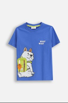 Детская хлопковая футболка Coccodrillo