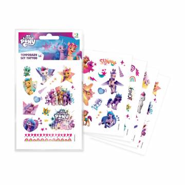 Детский набор временных татуировок DoDo My Little Pony, от 3 лет, 20*11.5 см (200437) Детский набор временных татуировок DoDo My Little Pony, от 3 лет, 20*11.5 см (200437)