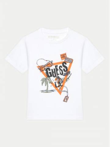 Guess Футболка N5GI05 K8HM4 Білий Regular Fit Guess Футболка N5GI05 K8HM4 Білий Regular Fit