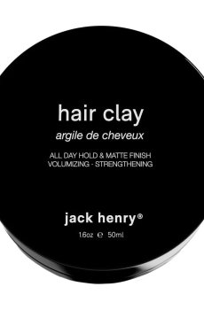 Матирующая глина для волос jack henry Hair Clay сильной фиксации, 50 мл