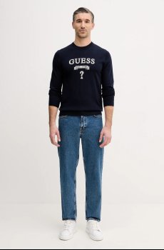 Свитер с примесью шелка Guess HAMMOND