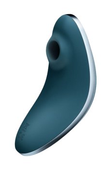 Клиторальный вакуумный стимулятор Satisfyer Vulva Lover 1 Air Pulse Stimulator + Vibrator синий, 1 шт