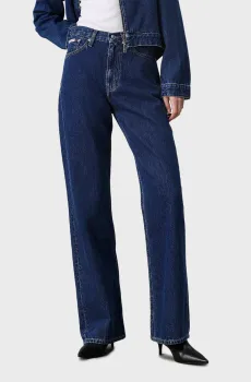 Женские темно-синие джинсы AUTHENTIC BOOTCUT Синий 30-32 Calvin Klein Jeans J20J224524