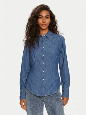 Wrangler Джинсова сорочка 112356470 Голубий Slim Fit Wrangler Джинсова сорочка 112356470 Голубий Slim Fit