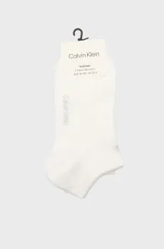 Женские белые носки (2 пары) SNEAKER Белый 39-42 Calvin Klein 701234369