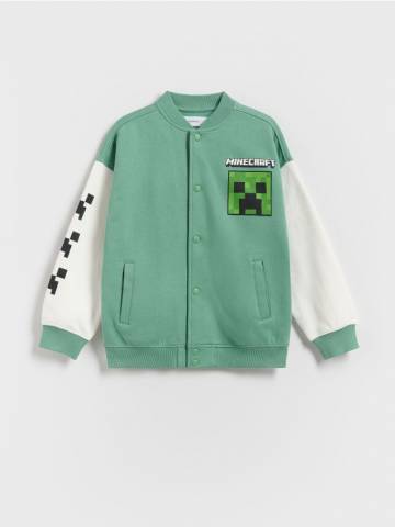 Reserved - Світшот Minecraft - зелений - 428CJ-77X