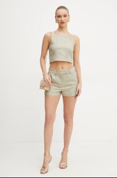 Топ с примесью льна Marella STILLA