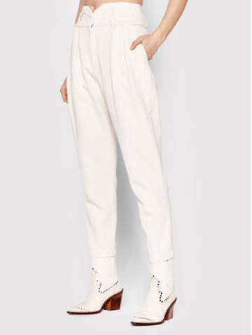 IRO Штани з тканини Yila AQ085 Бежевий Regular Fit IRO Штани з тканини Yila AQ085 Бежевий Regular Fit