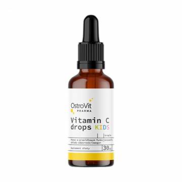 Детский витамин C OstroVit Pharma Vitamin C, в жидкости, 30 мл Детский витамин C OstroVit Pharma Vitamin C, в жидкости, 30 мл