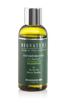 Шампунь Emmebi Italia BioNature Mineral Treatment Anti-Dandruff Shampoo против перхоти, с маслом чайного дерева, 50 мл