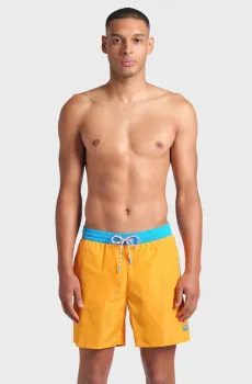 Мужские желтые плавательные шорты TEAM STRIPE BEACH Желтый XL Arena 008931-380