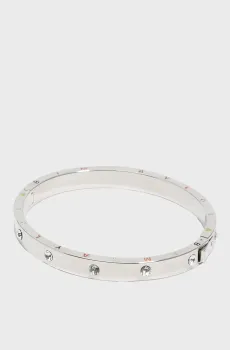 Женский серебристый браслет Серебряный ONESIZE Bimba Y Lola 252BAA335.10040