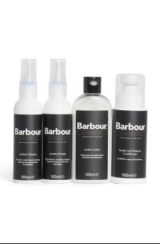 Набор для ухода за обувью Barbour Leather Footwear Care Kit 3 шт