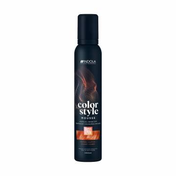 Оттеночный мусс для укладки волос Indola Color Style Copper, 200 мл Оттеночный мусс для укладки волос Indola Color Style Copper, 200 мл