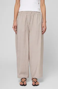 Женские бежевые брюки Бежевый S PRPY PWCPANN0058