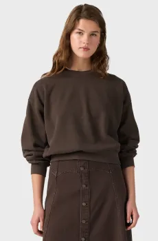 Женский темно-коричневый свитшот Коричневый XS Levi’s® 005I9;0024