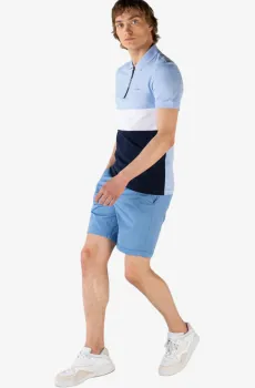 Мужские голубые шорты Голубой 44 Lacoste FH091010M