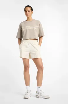 Женские бежевые шорты Utility Бежевый 43-46 New Balance WS51540LIN